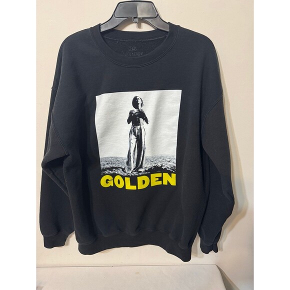 HARRY STYLES GOLDEN CREWNECK SWEATSHIRT large - Picture 1 of 5